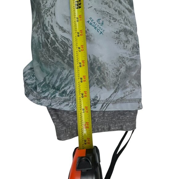 Realtree Fishing Men's Camo Long Sleeve Shirt Gray Green Outdoor Gorpcore - Picture 7 of 8